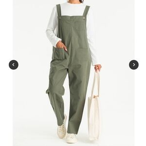 Olive Green Women's Jumpsuit